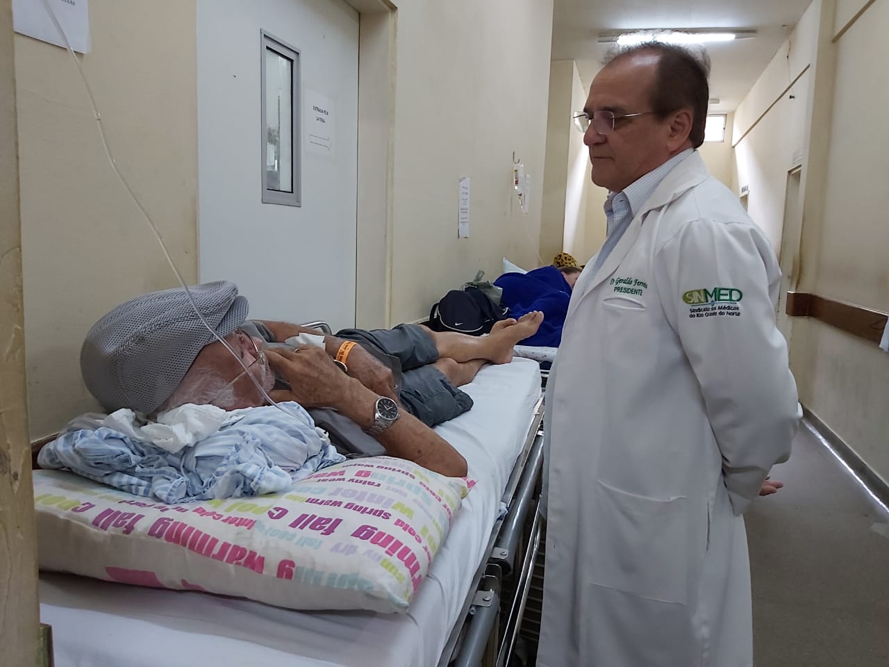 Hospital Santa Catarina recebe visita do Sinmed RN