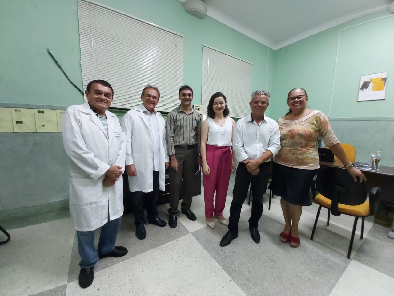 Diretoria do Sinmed RN visita Hospital João Machado
