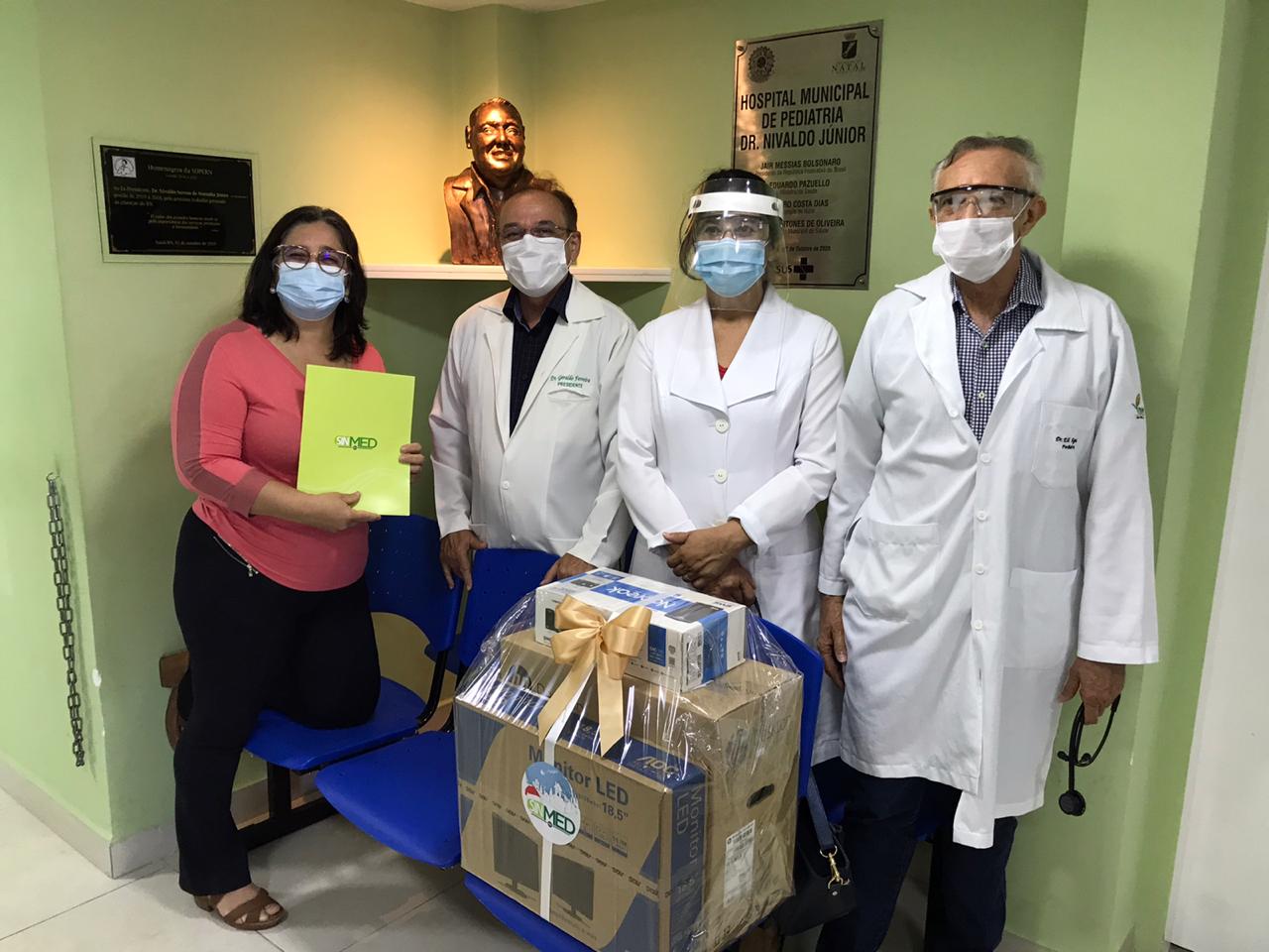 Sinmed RN realiza visita ao Hospital Municipal Dr. Nivaldo Junior