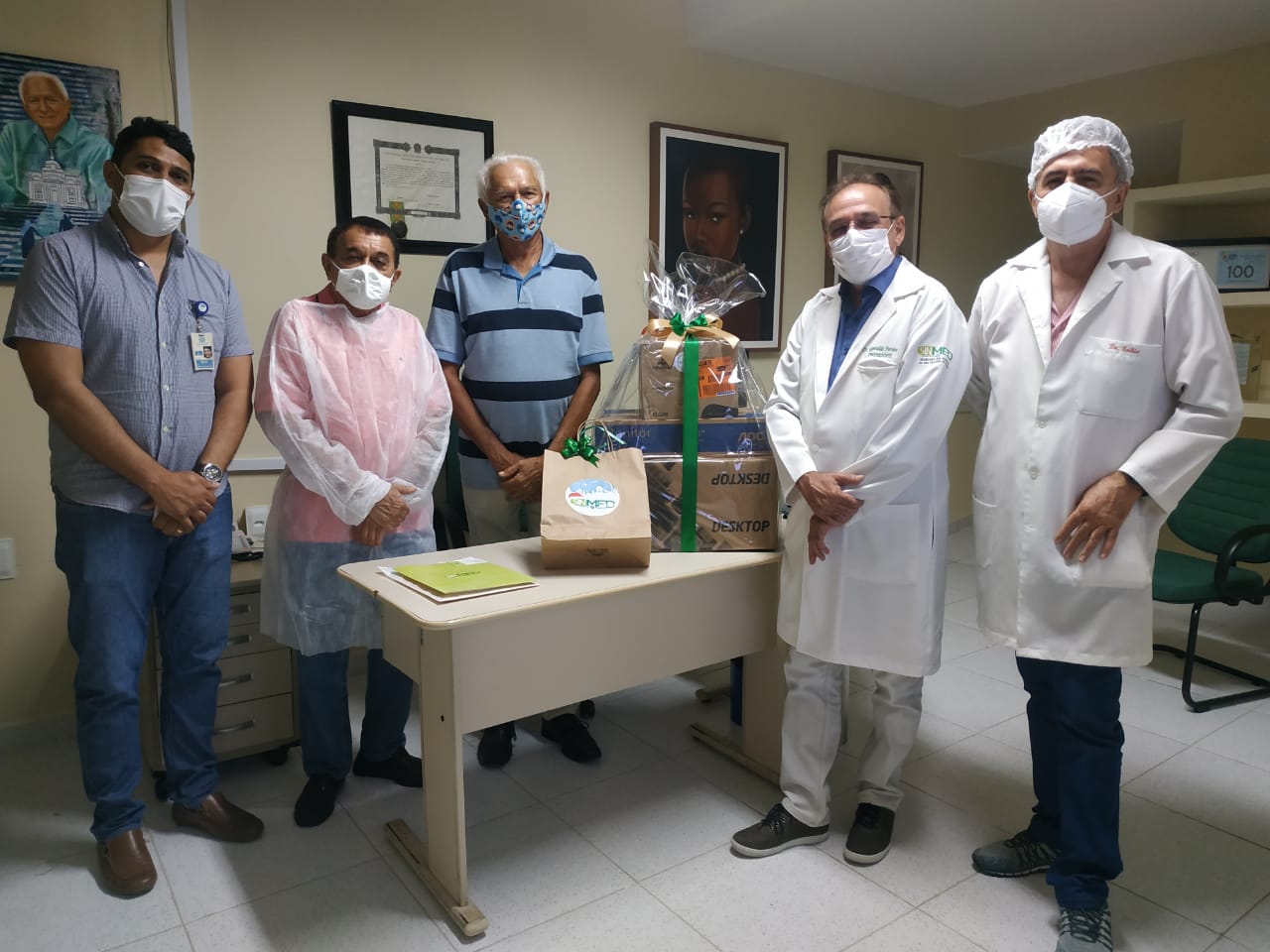 Hospital Varela Santiago recebe doação do Sinmed