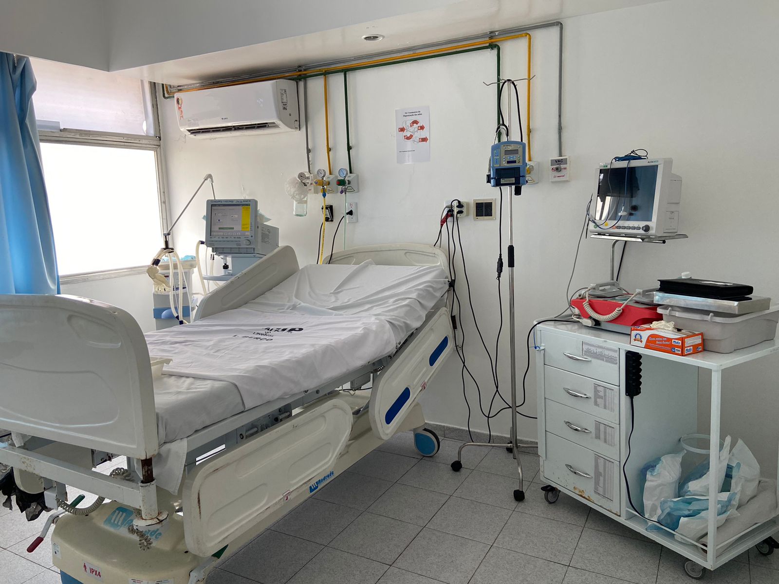 Sinmed e Sopern visitam novas instalações de hospital pediátrico